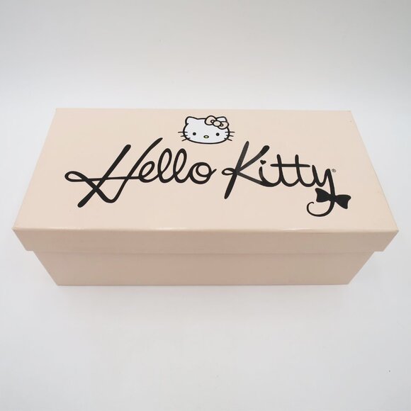 RARE NIB Hello Kitty Bernice Pink Satin Ballet Pointe Style Flat Size 9 - Picture 14 of 15